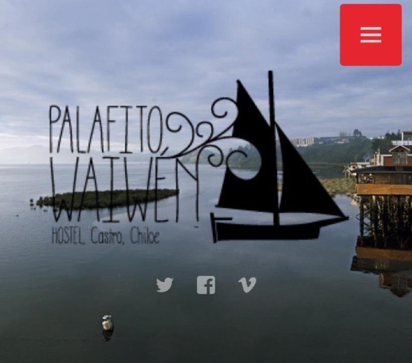 Hostal Palafito Waiwen Castro Εξωτερικό φωτογραφία